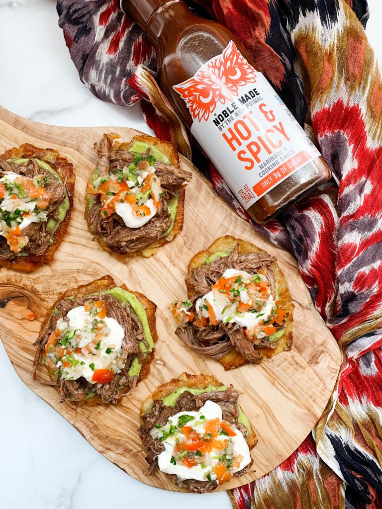 Spicy Shredded Beef Tostadas By Noble Made Foodsocial 7477