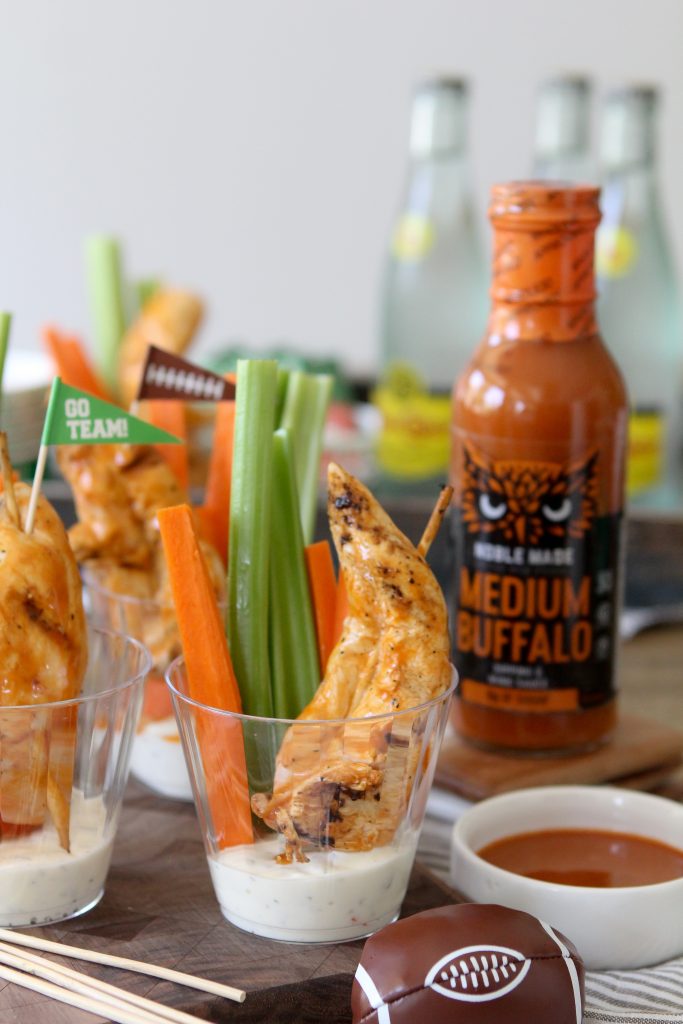 Grilled Buffalo Chicken Dippers by Noble Made - FoodSocial