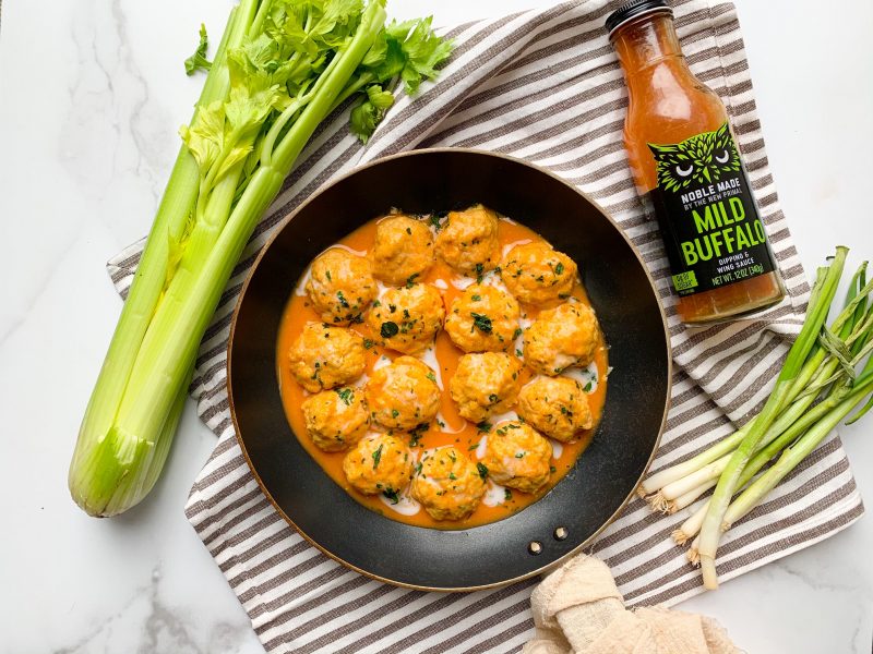 Buffalo Chicken Meatballs by Noble Made - FoodSocial