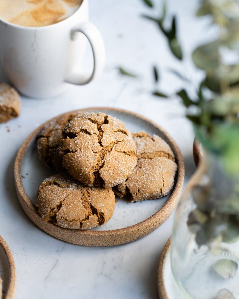 Egg-Free Molasses Cookies by Otto's Naturals - FoodSocial