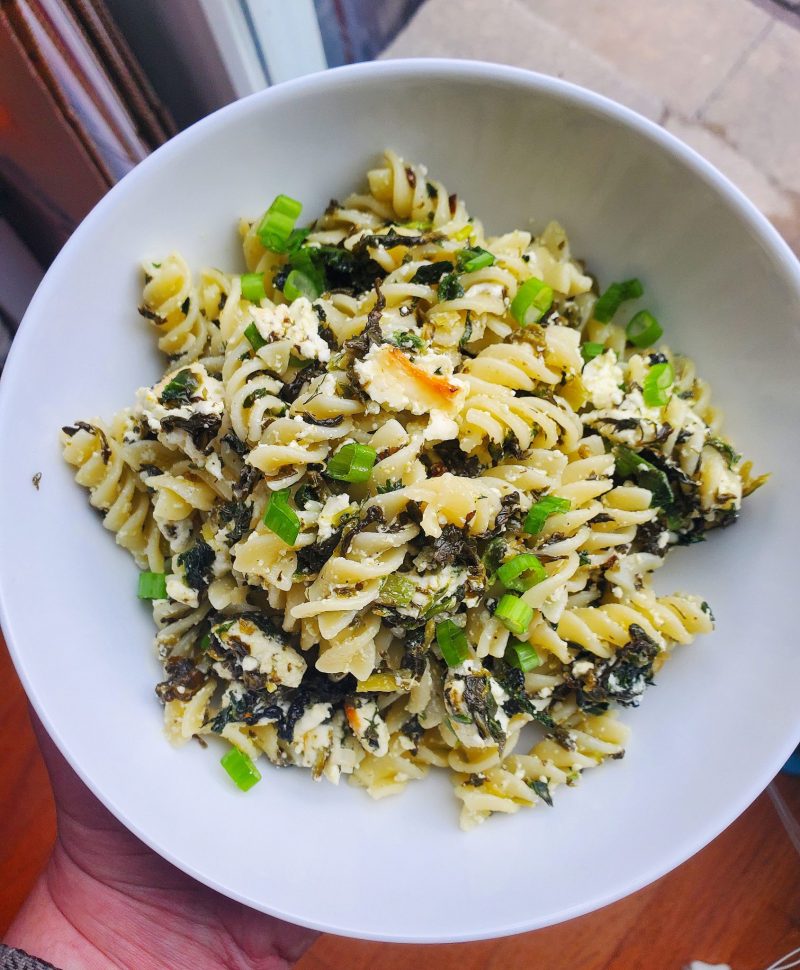 Baked Spanakopita Pasta by Erin Aronowitz - FoodSocial