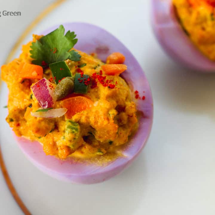 Deviled Eggs with Relish by itzraininggreen - FoodSocial