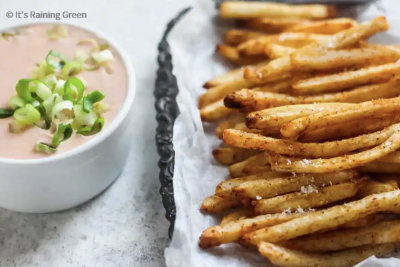 Indian Air Fried Shoestring fries