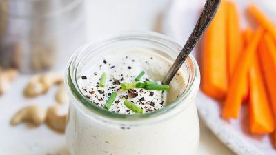 Creamy Cashew Ranch Dip