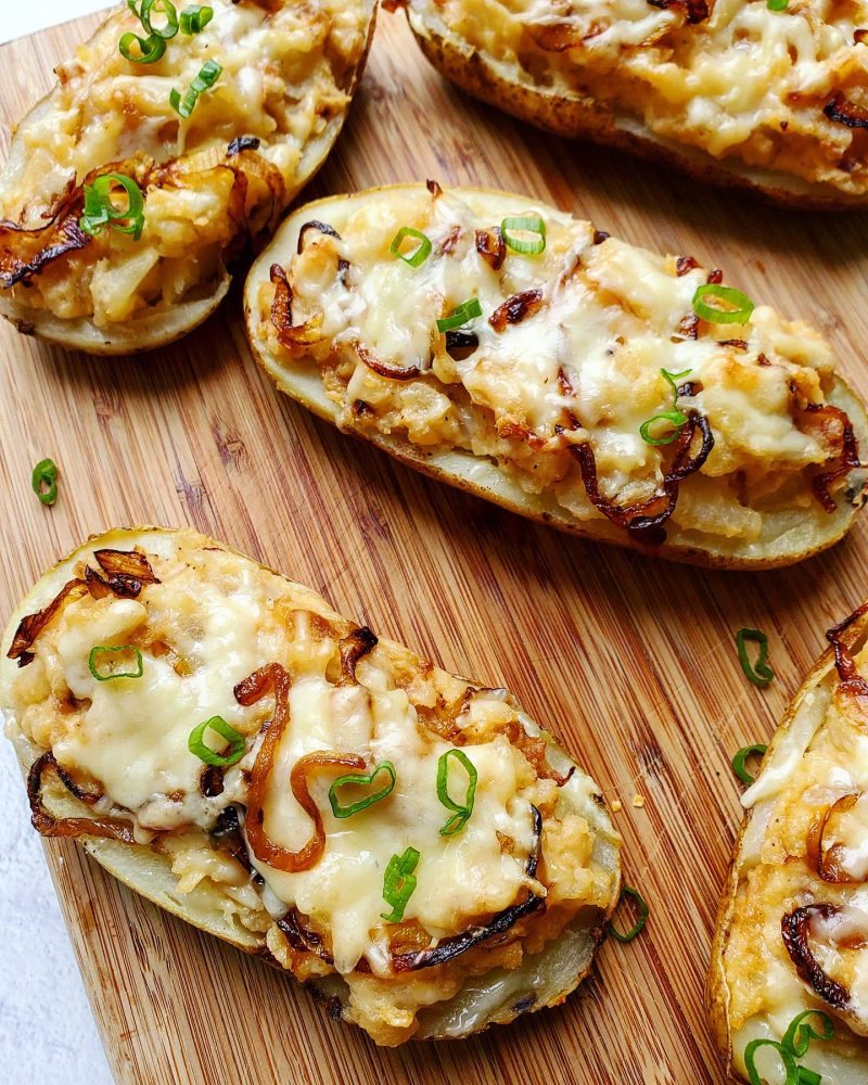 French Onion Soup Stuffed Potatoes by Erin Aronowitz - FoodSocial