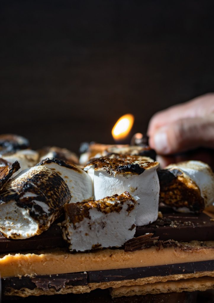 No Bake Peanut Butter and Horchata S’mores Bars by Inspired with a Twist - FoodSocial