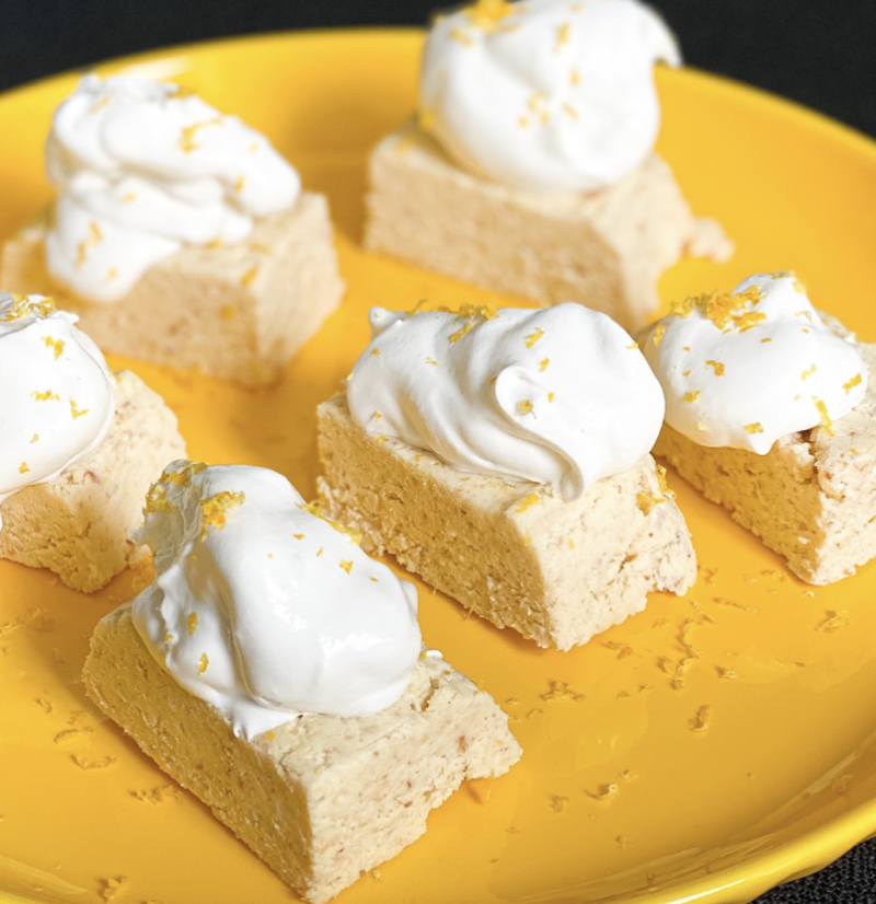 Keto Lemon Bars by kboshfood - FoodSocial