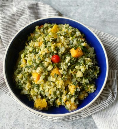 Callaloo Cauliflower Cook-Up Rice