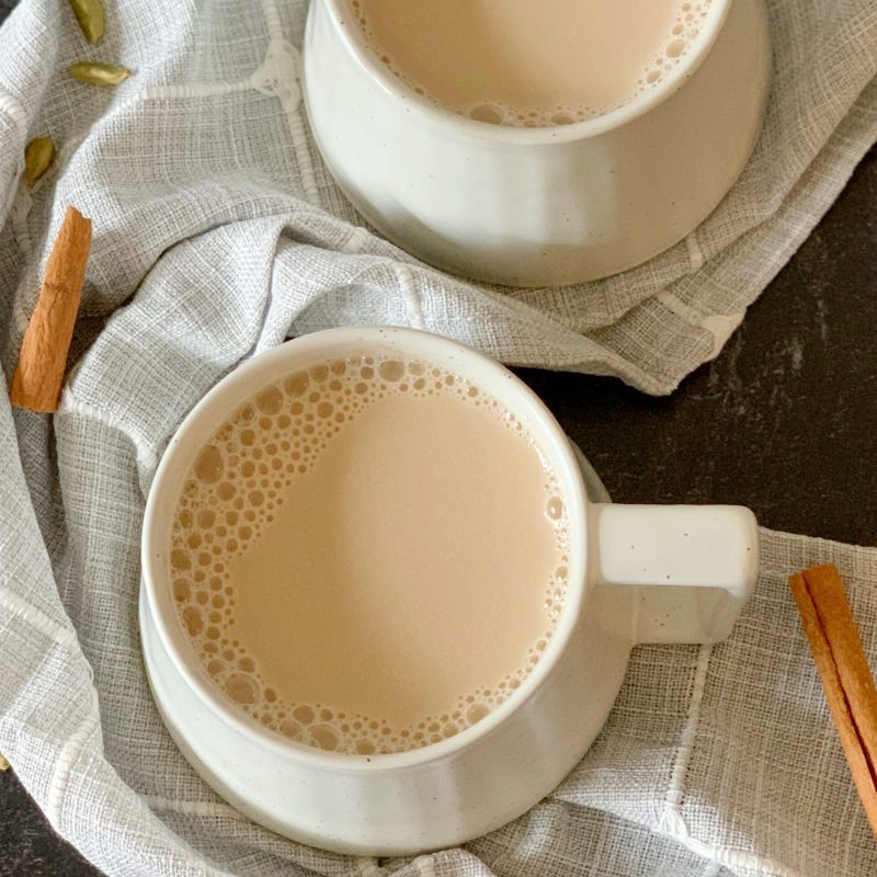 Simple Vanilla Chai (Dairy Free Alternative) by Althea Brown - FoodSocial