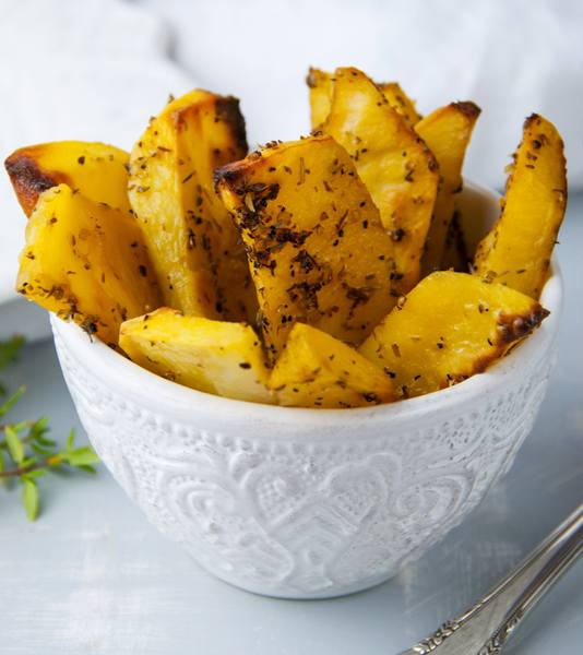Greek Lemon + Garlic Potato Wedges by Bonafide Provisions - FoodSocial