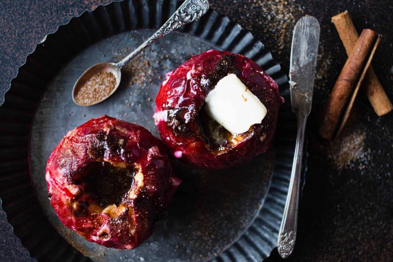 5-Ingredient Cinnamon Baked Apples by Kate Strangfeld - FoodSocial