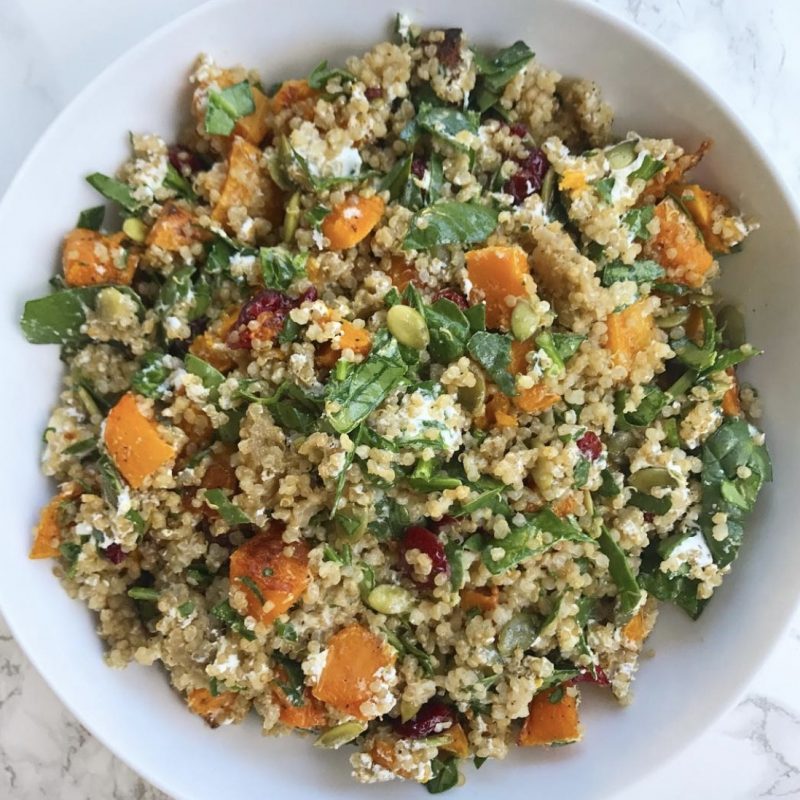 Fall Quinoa Salad by All Roads Lead to Healthy - FoodSocial