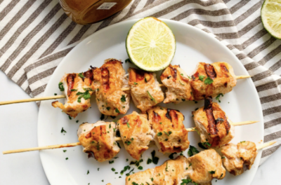 Whole30 Almond Butter Chicken Satay