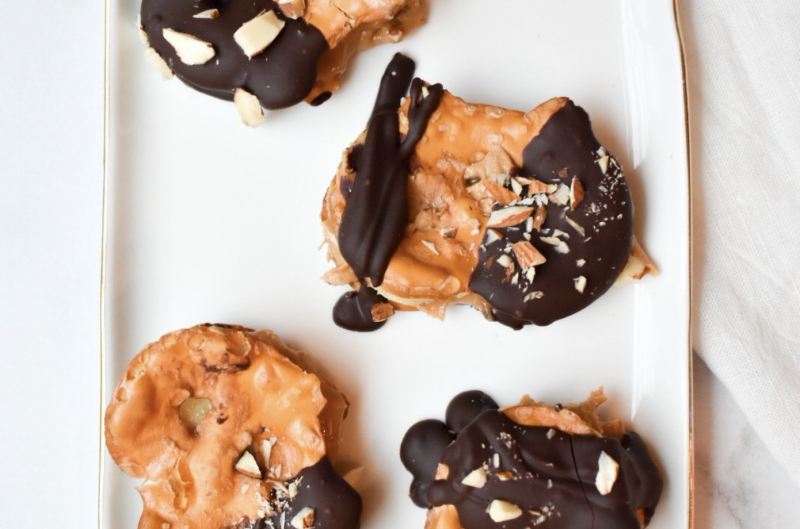Cashew Butter Banana Pretzel Bites by Georgia Grinders - FoodSocial
