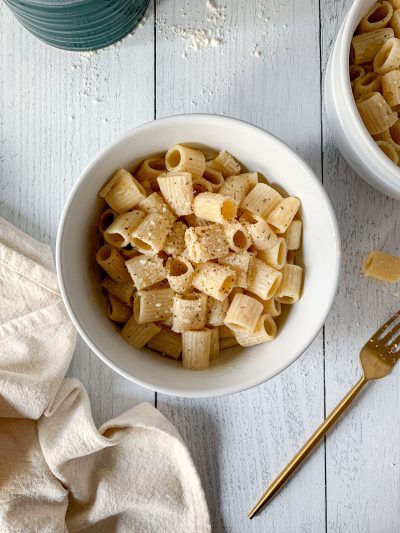 One Pot Garlic Parmesan Pasta