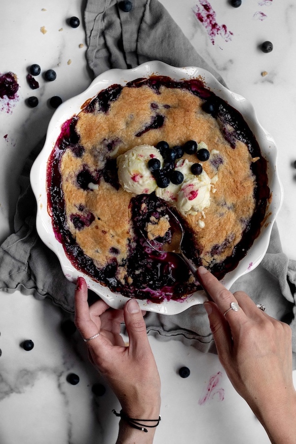 Blueberry Cobbler by Lee McGuire - FoodSocial
