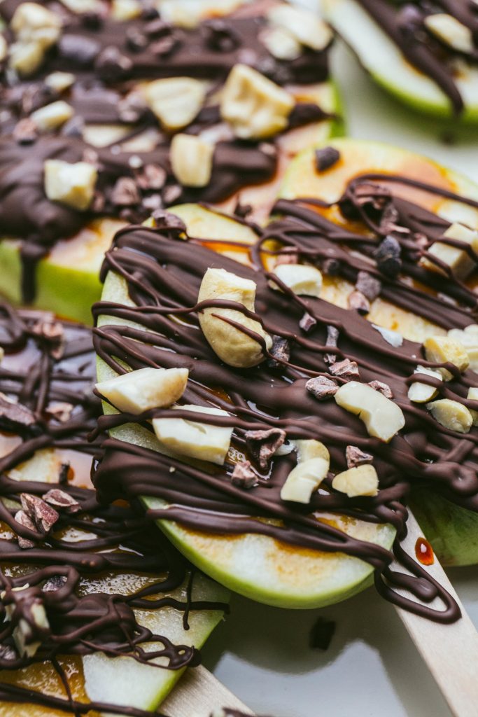 Chocolate Covered Caramel Apple Slices by lovecheflaura - FoodSocial
