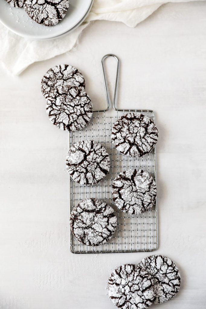 Gluten Free Chocolate Crinkle Cookies by Jessi's Kitchen - FoodSocial