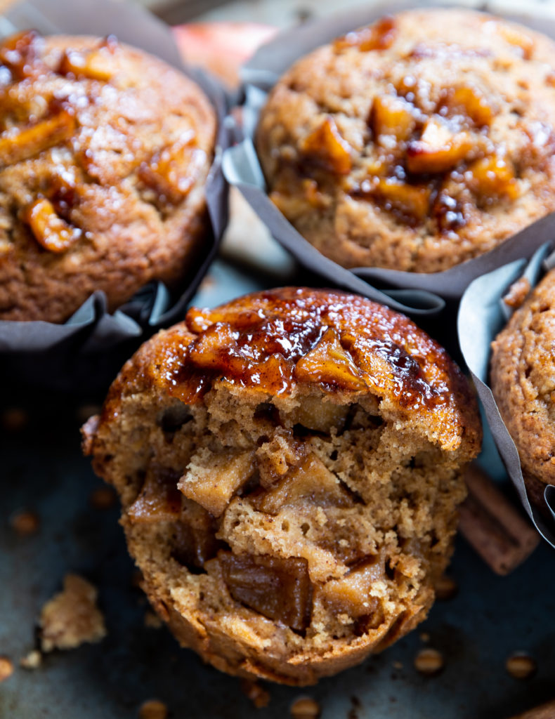 Jumbo Apple Pie Muffins by Laura Lea - FoodSocial