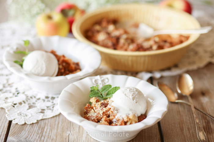 Paleo Apple Crisp by Primal Palate - FoodSocial