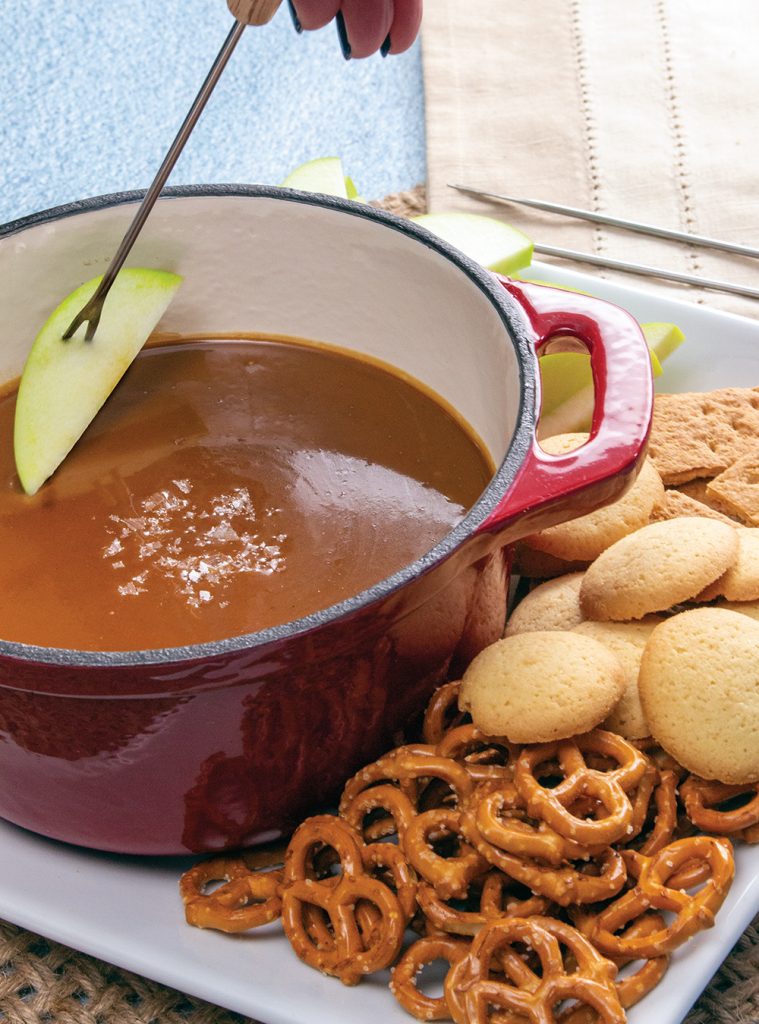 Paleo Salted Caramel Fondue by Evolved Chocolate - FoodSocial