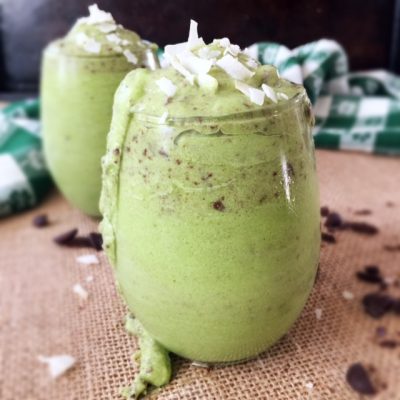 Healthy Shamrock Shakes