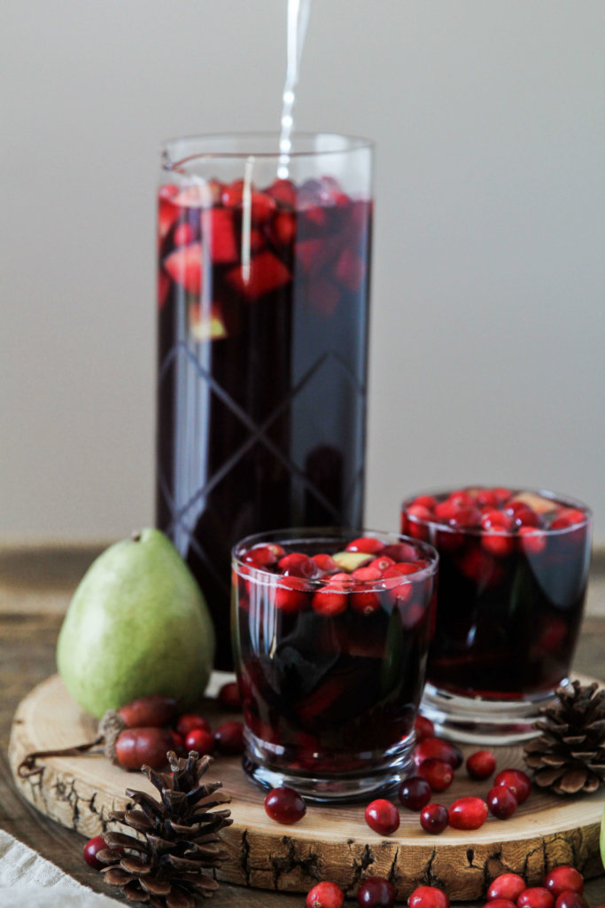 Spiced Cranberry Sangria by Jessi's Kitchen - FoodSocial