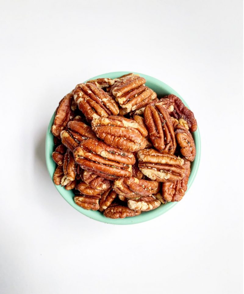 Herb & Garlic Roasted Pecans by Pooja Parikh - FoodSocial