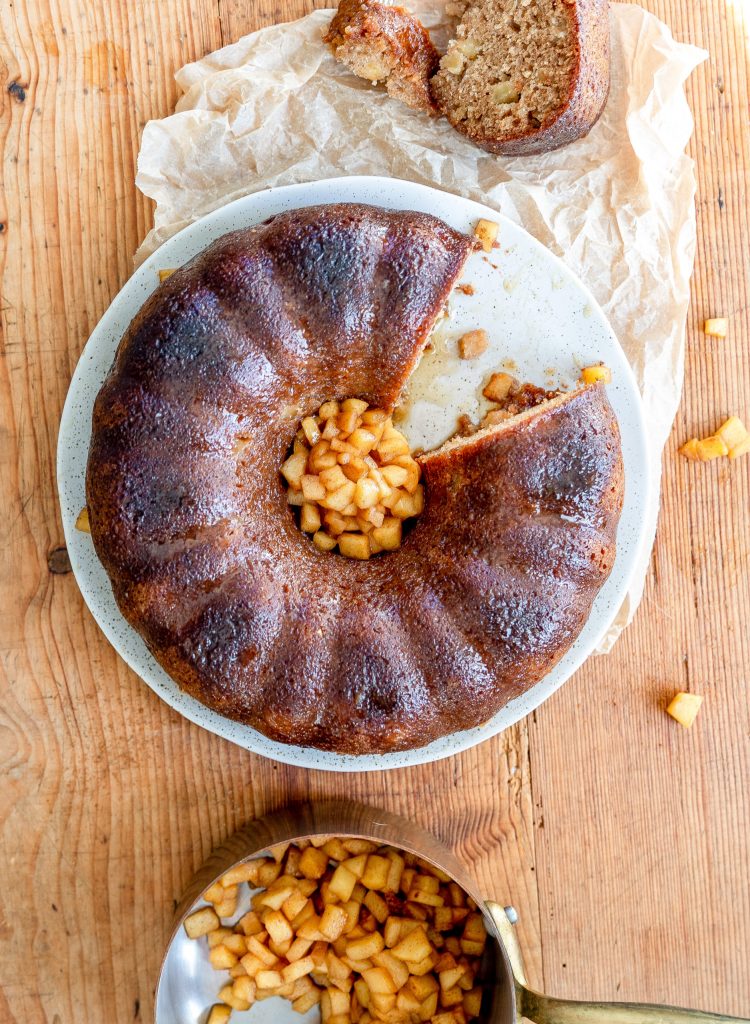 Caramel Apple Bundt Cake by Laura Lea - FoodSocial