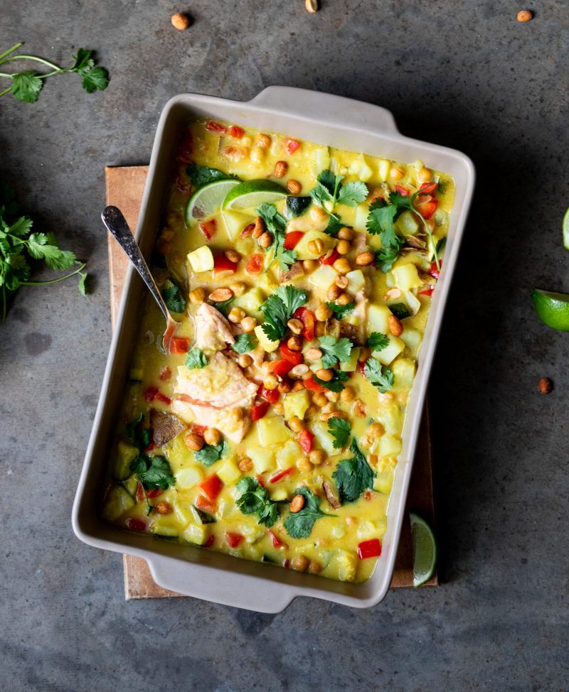 Coconut Curry Salmon by Laura Lea - FoodSocial