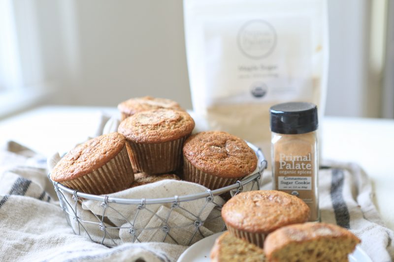 Grain and Nut-Free Banana Muffins by Primal Palate - FoodSocial