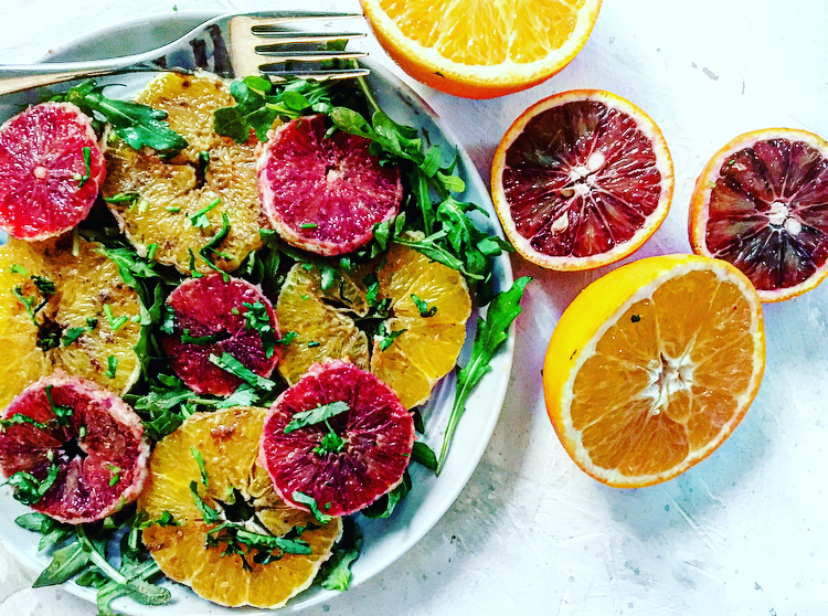 Indian Seasonal Citrus & Mint Salad by Shivangi Rao - FoodSocial