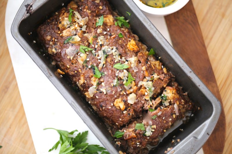 Paleo Everything Seasoned Meatloaf by Jennifer Robins - FoodSocial