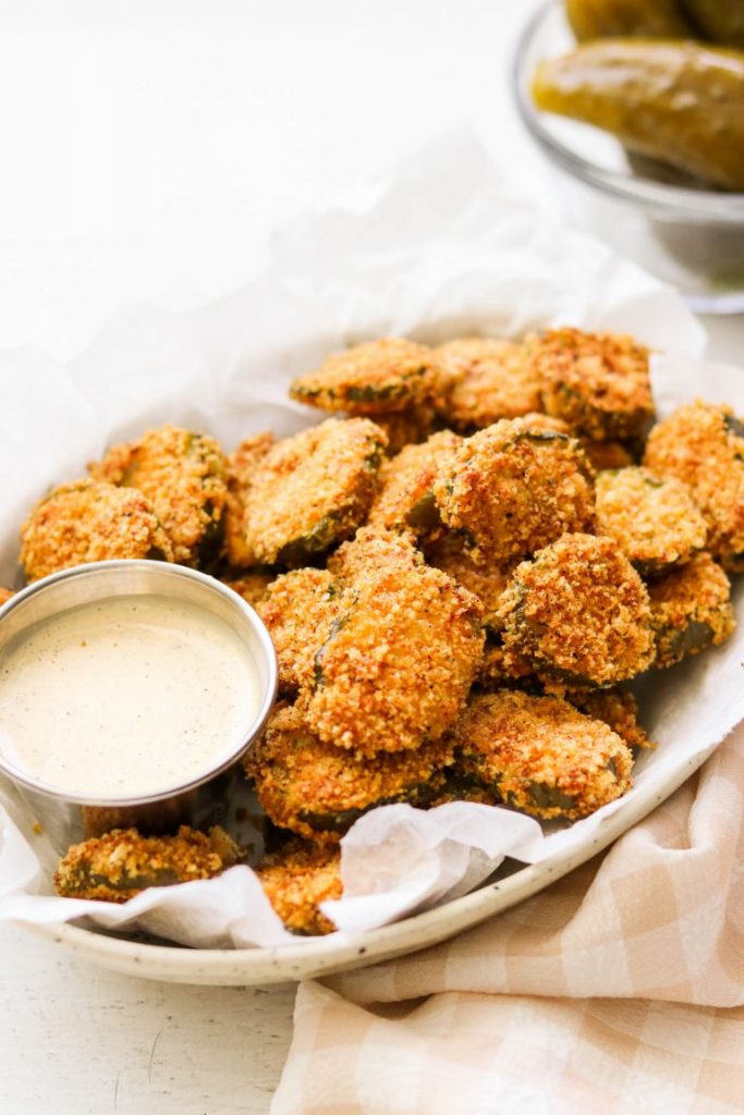 Air Fryer Fried Pickles by What Great Grandma Ate - FoodSocial