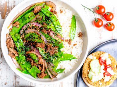 Beef and Sugar Snap Pea Stir Fry