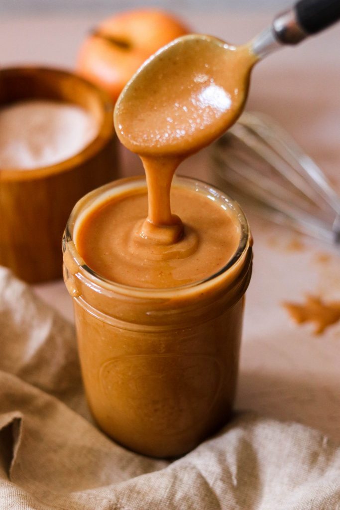 Paleo & Vegan Salted Caramel Sauce (5 Minutes, 4 Ingredients!) by What Great Grandma Ate - FoodSocial