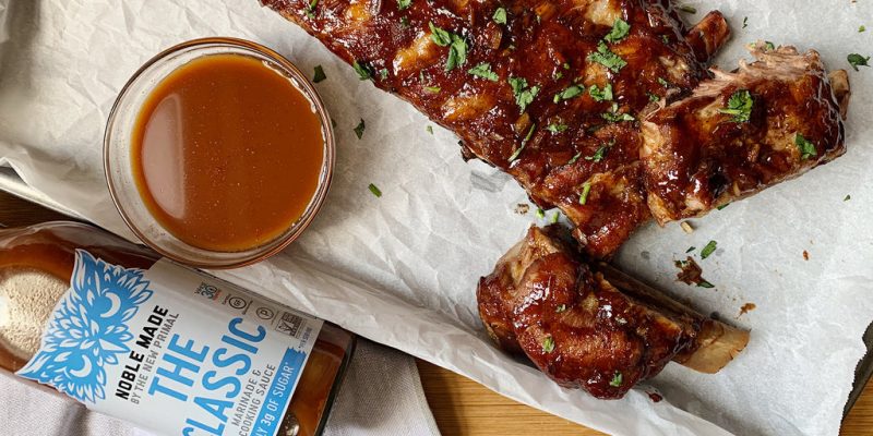 Garlic Lemongrass Baby Back Ribs by Noble Made - FoodSocial