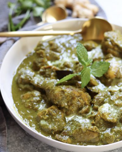 Mint Chicken Curry (Marathi Rasaa)