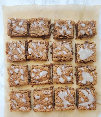 Paleo Chai Latte Blondies