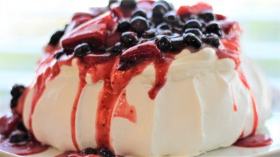 Pavlova (A Naturally Gluten Free Dessert)