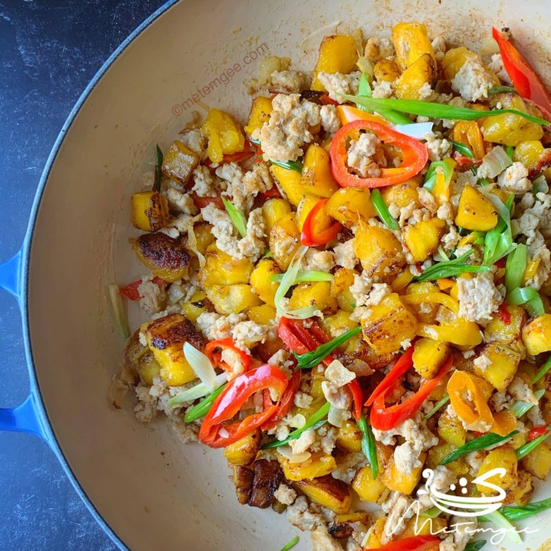 Plantain and Chicken Hash (Whole30) by Althea Brown - FoodSocial