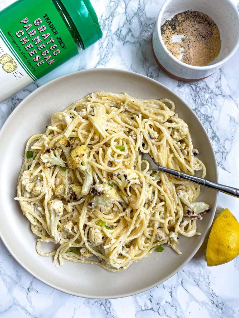 Roasted Cauliflower and Lemon Pasta by Erin Aronowitz - FoodSocial