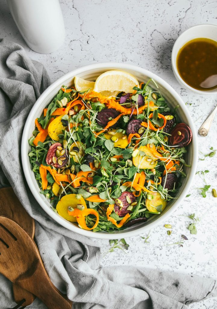 Root Vegetable Salad with Maple-Cumin Vinaigrette by lovecheflaura - FoodSocial