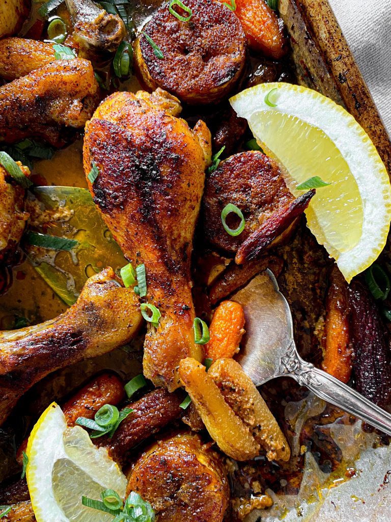 Sheet Pan Tandoori Chicken & Veggies by Shivangi Rao - FoodSocial