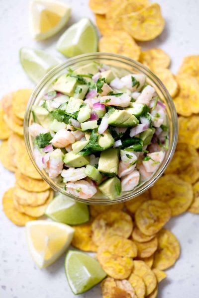 AIP Shrimp Ceviche