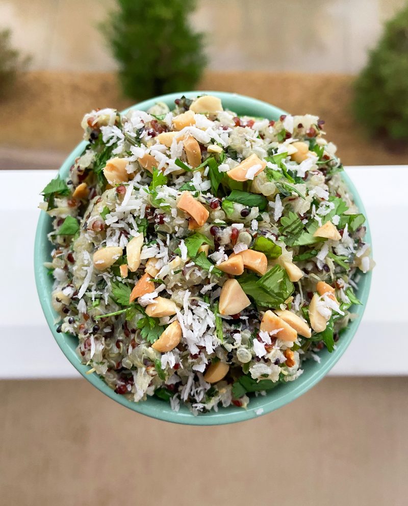 Coconut Herb Quinoa by Pooja Parikh - FoodSocial