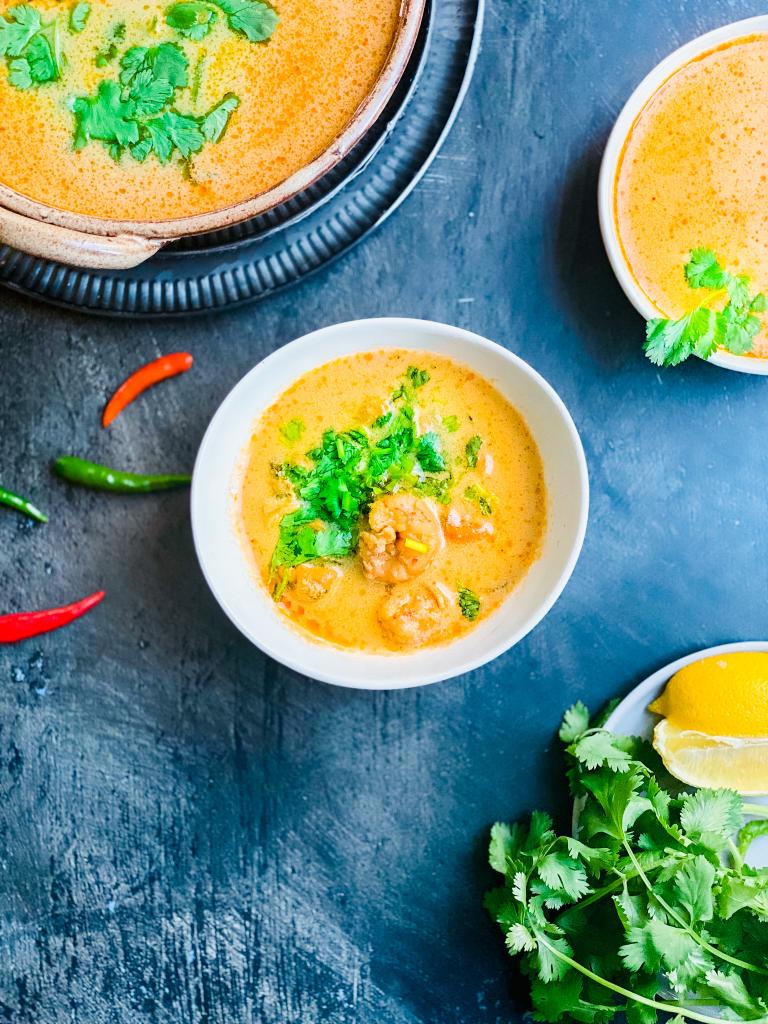 Thai Coconut Soup by A Turmeric Tale - FoodSocial