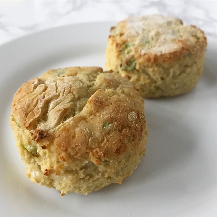 Cottage Cheese and Green Onion Biscuits – Vegetarian + GF by All Roads Lead to Healthy - FoodSocial
