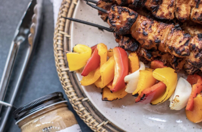 Kung Pao Chicken with a Spicy Peanut Sauce