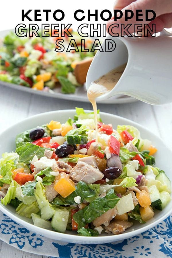 Chopped Greek Chicken Salad by Carolyn Ketchum - FoodSocial